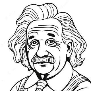 Albert Einstein Coloring Pages