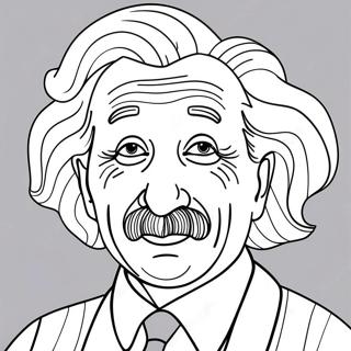 Albert Einstein Coloring Page 72974-60250