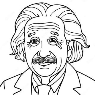 Albert Einstein Coloring Page 72974-60251