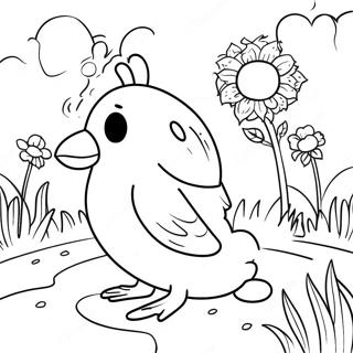 Garten Of Banban Chapter 3 Coloring Pages