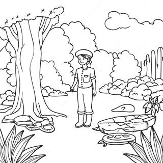 Garten Of Banban Chapter 3 Coloring Page 72984-60254