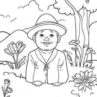 Garten Of Banban Colorful Characters Coloring Page 72985-60258