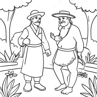 Garten Of Banban Colorful Characters Coloring Page 72985-60259