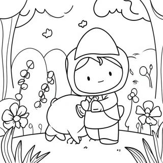 Garten Of Banban Colorful Characters Coloring Page 72985-60260