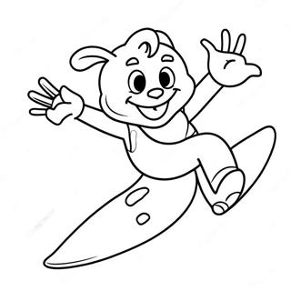 Acrobatic Flippy Coloring Page 72995-60266