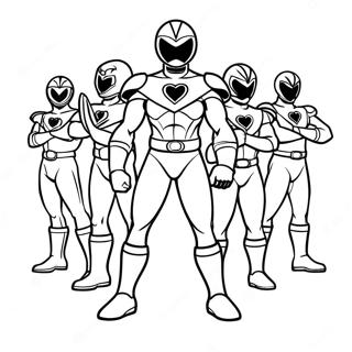 Power Rangers Megaforce Coloring Pages