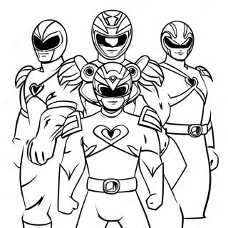 Power Rangers Megaforce Coloring Page 73004-60276