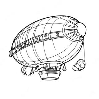 Blimp Coloring Page 73024-60294