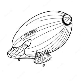 Blimp Coloring Page 73024-60295