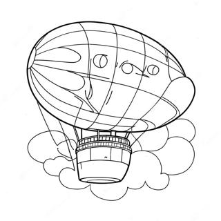 Blimp Coloring Page 73024-60296