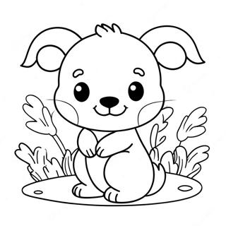 Cute Animals Coloring Pages For 2 Year Olds 73035-60312