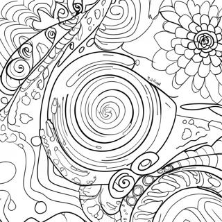 Galaxy Space Coloring Page 7304-5940