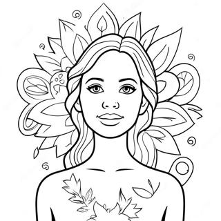 Self Awareness Coloring Page 73064-60327