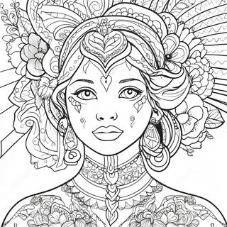 Self Awareness Coloring Page 73064-60328