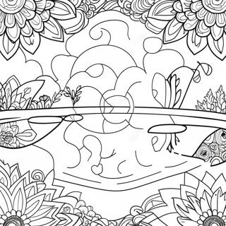 Mindfulness And Reflection Coloring Page 73065-60324