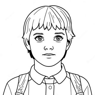 Stranger Things Robin Coloring Pages