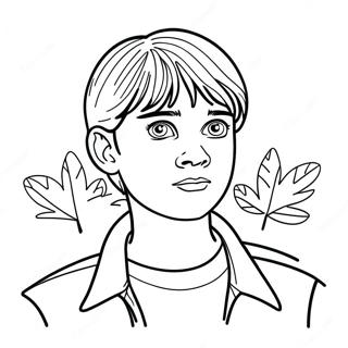 Stranger Things Robin Coloring Page 73104-60352