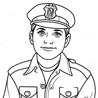 Robin With Scoops Ahoy Uniform Coloring Page 73105-60356