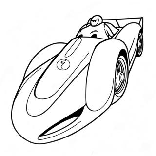 Speed Racer Coloring Page 73114-60364