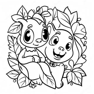 Ivy And Bean Coloring Page 73124-60370