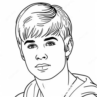 Justin Bieber Coloring Pages