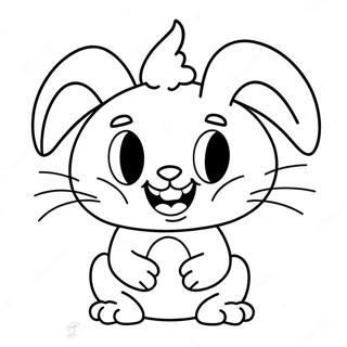 Bunnicula With Vampire Fangs Coloring Page 73175-60415