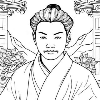 Hu Tao Coloring Page 73194-60427