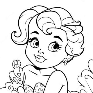 Betty Boop Coloring Pages