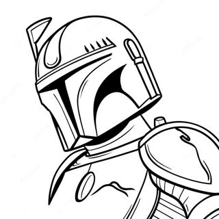 Jango Fett Coloring Pages