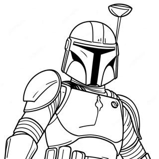 Jango Fett Coloring Page 73224-60459