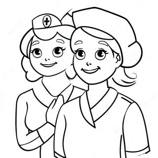 Nurses Week Coloring Page 73254-60478