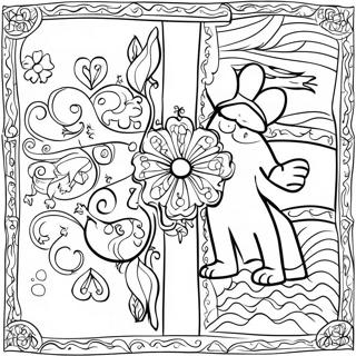 England Flag Coloring Page 73274-60492