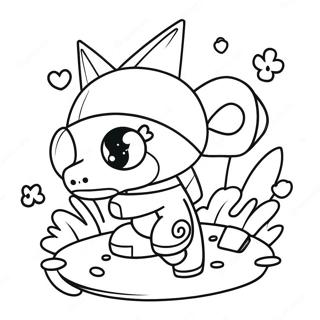 Tokidoki Coloring Page 73284-60496