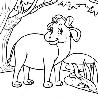 If I Ran The Zoo Coloring Pages