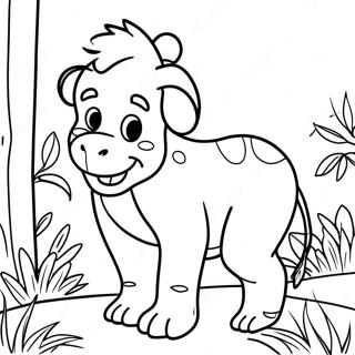 If I Ran The Zoo Coloring Page 73294-60504