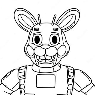 Glitchtrap Coloring Page 73394-60586