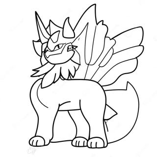 Solgaleo Coloring Page 73404-60598