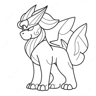 Solgaleo Coloring Page 73404-60599