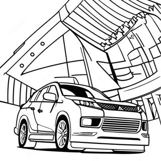 Mitsubishi Logo Coloring Page 73414-60596