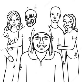 All Of Us Are Dead Coloring Page 73424-60611