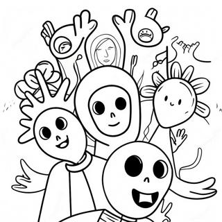 All Of Us Are Dead Coloring Page 73424-60612