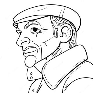 Robber Coloring Page 73434-60618