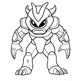 Protogen Coloring Page 73444-60622