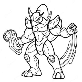 Protogen Coloring Page 73444-60623