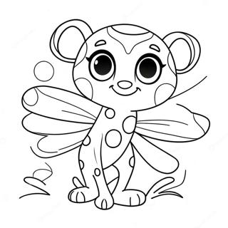 Kwami Miraculous Ladybug Coloring Page 7344-5971