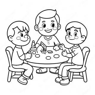 Cousin Coloring Pages