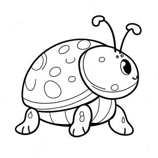 Tikki The Ladybug Kwami Coloring Page 7345-5973