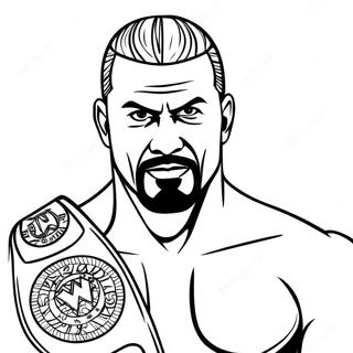 Wwe Coloring Page 73464-60640