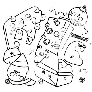 Holiday Math Coloring Page 73485-60652