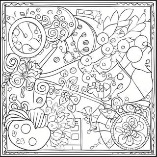 Festive Math Puzzle Coloring Page 73486-60656